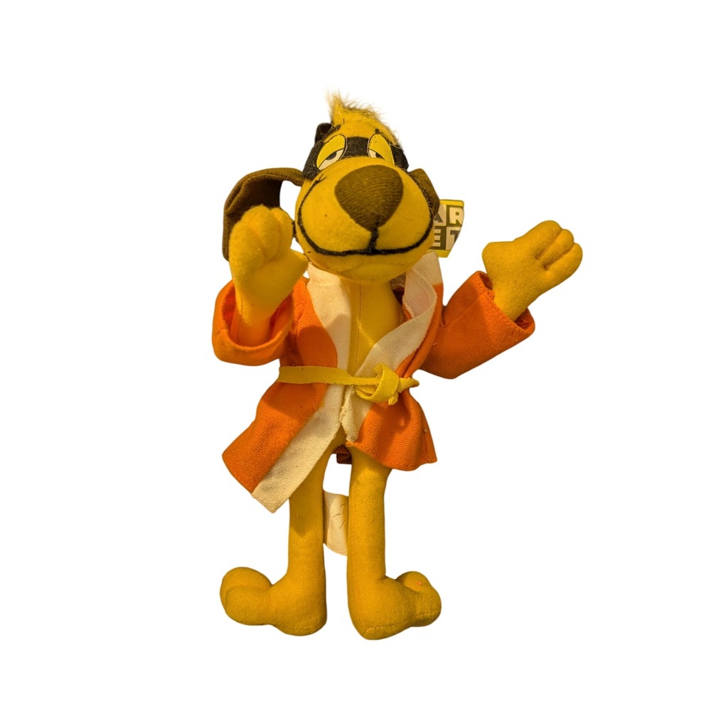 Vintage 2001 Cartoon Network Hong Kong Phooey Plush Hanna-Barbera Dog Toy 9 inch